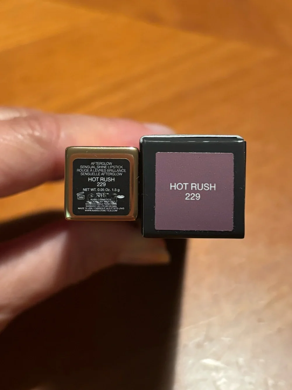 NARS Afterglow Sensual Shine Lipstick Hot Rush
